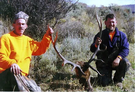 Jeff Asselin with Erik Voelker - 1st Combined Rifle Elk