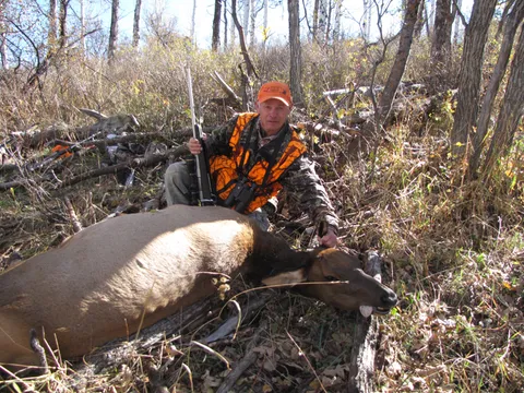 Andy Barg got his Cow