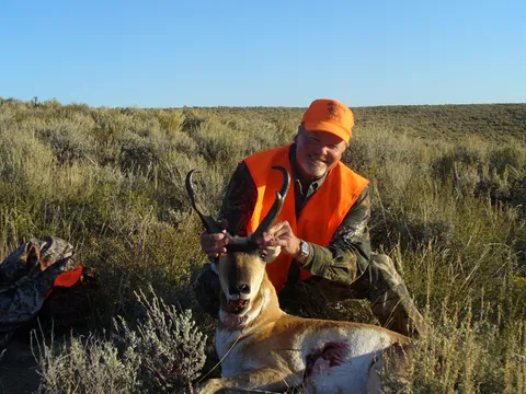 Curtis bagged an Antelope this year