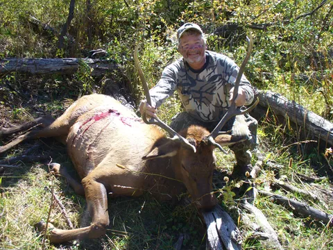 Dave Beach with his Bull