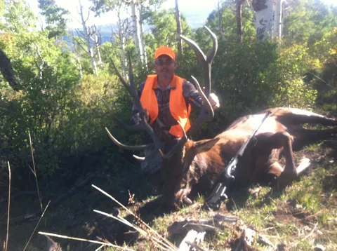 Bob Bowell from Pennsylvania - Muzzleloader Bull